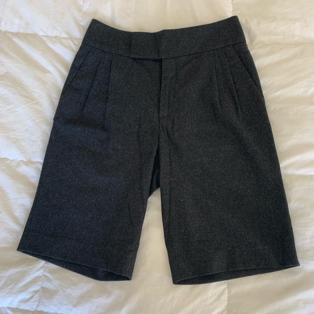 Catherine Maladrino Wool Trouser Shorts